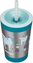 Copo Térmico Kids Unicórnio Inox 354ml Contigo Azul
