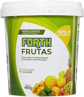 Forth Frutas, Fertilizante, Adubo para Plantas Frutíferas, Nutritivo, Micronutrientes, NPK, Balde, 400g