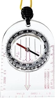 Guepardo, Bussola Mapa com Régua, Acompanha Tirante em Nylon