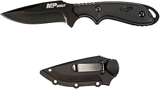 Faca de lâmina fixa Smith & Wesson M&P Shield, 19,1 cm, preto