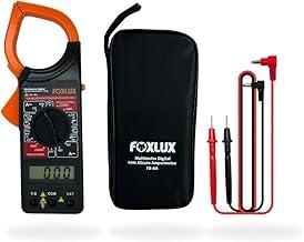 Alicate Amperímetro Digital Multímetro 1000A FX-AA para Medições Elétricas Foxlux
