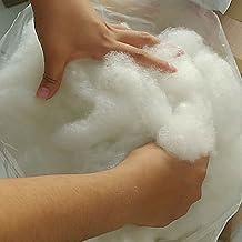 1kg 100% Fibra Siliconada Antialérgica Macia Para Enchimento