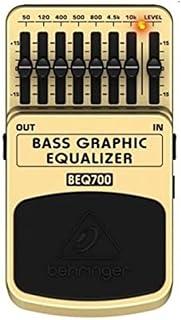 Behringer BEQ700 Pedal para Contrabaixo com Equalizador Multi-efeito