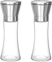 Kit Moedor Triturador Dupla Jogo de Moedores Manual Inox Para Sal, Pimenta e Café