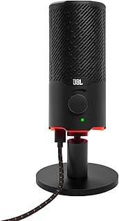 JBL, Microfone Gamer, Quantum Stream, Com Cabo USB, Impedância > 16 Ohms - Preto