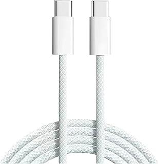 Cabo Tipo C - Tipo C Turbo 20W, Cabos USB-C, Carregamento Ultra Rapido, 1 Metro, Reforçado, Android e iPhone, Notebook, Smart Watch e Tablet, Qualidade Premium, Carregamento e Transferência de Dados