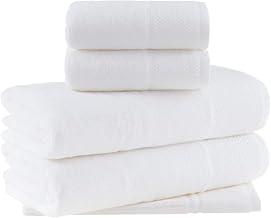 Buddemeyer Jogo de Toalhas Hannah Intense Air Banhão Branco 5 peças