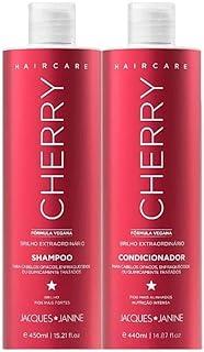 Jacques Janine – Kit Capilar Haircare Cherry Shampoo 450ml + Condicionador 440ml