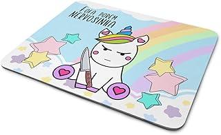 Mousepad Divertido - Fofa por?m nervosinha! Unic?rnio