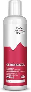 Ibasa Shampoo Antifúngico Cetoconazol Para Cães E Gatos 200Ml