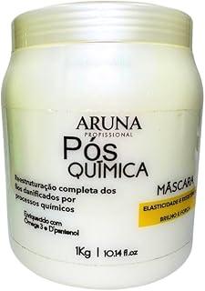 ARUNA COSMÉTICOS Máscara Pós Química Salon Pro – 1KG: Restauração Profunda e Brilho Intenso para Cabelos Ressecados e Danificados