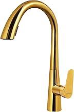 YESOP Torneira De Cozinha Bancada Gourmet Extensível Monocomando Dourado