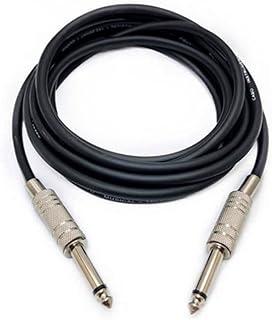 Cabo Para Microfone Guitarra Violão Flexível P10 Stereo Para P10 Stereo Resistente a Dobras 5 Metros Mono Linha PREMIUM ONYK