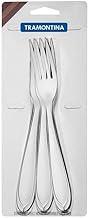 Conjunto De Garfos De Mesa Aço Inox 3 Pç Tramontina Inox