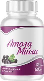 Amora Miúra 500mg 120 Cápsulas – Suplemento Alimentar – Uso Diário