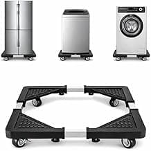 Suporte Móvel Carrinho Multiuso Rodinhas Para Eletrodomésticos E Móveis Suporte Fogão Geladeira Máquina de Lavar
