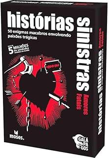 Galápagos, Histórias Sinistras: Amores Fatais (Black Stories: Deadly Love), Jogo de Cartas para Amigos, a partir de 2 jogadores, 15 minutos por partida
