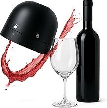 Rolha de Vinho à Vácuo – Vedação Hermética, Preserva Sabor e Aroma, Durável, Reutilizável e Compatível com Garrafas