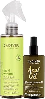 Kit Cadiveu Professional Essentials Maxi Ondas e Açaí Oil 60 (2 produtos)