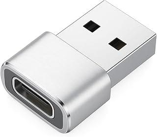 Adaptador USB Tipo-C Fêmea para USB-A Macho OTG Conversor | Conector USB 3.0 para Smartphone, Tablet, Notebook, Carregador e Acessórios
