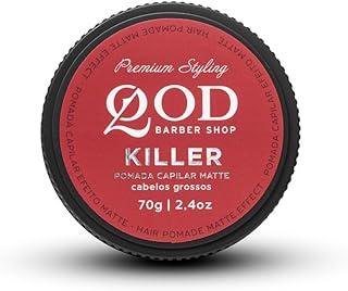 QOD Barber Shop - Pomada Capilar Killer - Efeito Matte - 70g