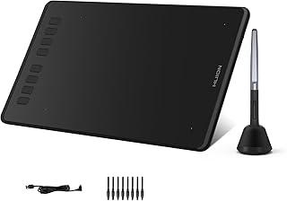 Huion Inspiroy H950P Mesas Digitalizadoras, caneta sem bateria, sensibilidade à pressão 8192 e 8 atalhos definidos pelo usuário, compatível com Mac, Linux (Ubuntu), Windows PC e Android