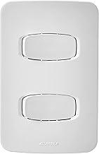 Conjunto 2 Interruptores Paralelos, Alumbra, Gracia 85326, Branco