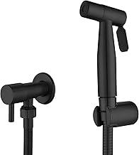 Ducha Higiênica Preta 1/4 Volta Luxo Gatilho Aço Inoxidável 304 - Brinovar