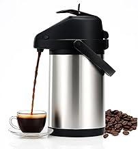 Garrafa Térmica 3 Litros Inox YAB Parede Dupla Giratória Bebidas