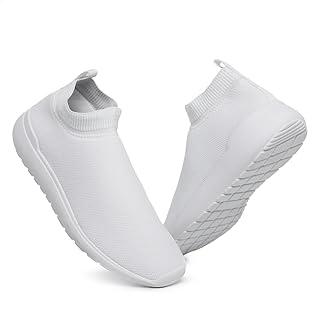 Tênis Feminino Meia Sem Cadarço Caminhada Academia Confortavel