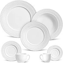 PORTO BRASIL APARELHODE JANTAR 42 PEÇAS ROMA BRANCO