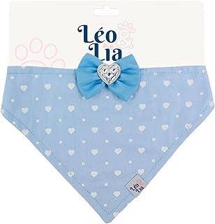 Bandana Clássica Macho Coração Azul, M 1un