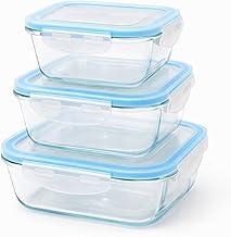 Conjunto 3 Potes Herméticos Plástico com Tampa – Kit 500ml 900ml 1500ml | Recipientes Organizadores Cozinha, Marmita, Armazenamento de Alimentos, Vedação Segura