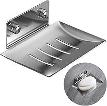 Saboneteira Luxo Banheiro Porta Sabonete Parede Aço Inox 304 Diversas Cores - Brinovar (PRATA)