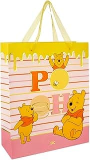 DAC - Sacola Grande para Presente com Alça de Seda - Pooh