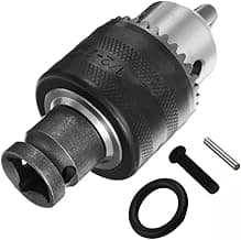 Mandril de 13 mm com Soquete Adaptador de 1/2 Polegada para Parafusadeira de Impacto