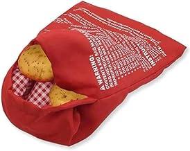 Saco Bolsa de Silicone para Assar Batata no Microondas Reutilizável Rápido e Prático Ideal para Batata Frita e Cozida