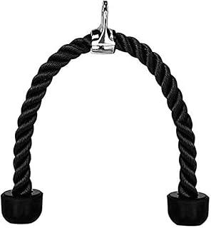 Corda de Puxar Para Tríceps Crossit 70cm Com Duas Cabeças Antiaderente Fácil de Usar