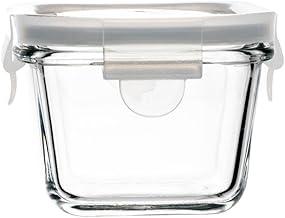 LYOR - Pote Hermético com Tampa Quadrado 150ml Vidro