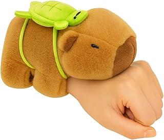 Pulseira Infantil de Pelúcia Decorativa Capivara, Acessório para Crianças, Pulseira Capivara, Prendedor De Cortina