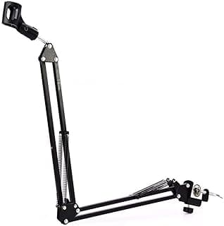 Braço Articulado suporte microfone de mesa GT812 - Lorben