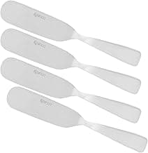 WOLFF - Conjunto 4 Espátulas de Aço Inox