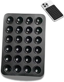 Ventosa de Silicone para Celular com Adesivo – Suporte para Capinha de Telefone, Fixação em Superfícies Lisas, Acessório Portátil para Fotos, Vídeos e Uso Diário