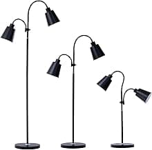 Luminaria Chão Articulada Dupla Abajur de Chão Luminaria Piso Pedestal