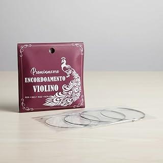 Jogo De Cordas Encordoamento Para Violino 4/4 Liga De Aço