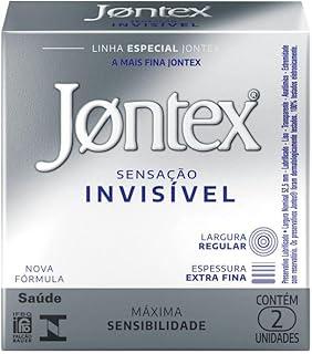 Preservativo Camisinha Jontex Sensação Invisível - 2 unidades, Jontex