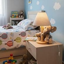 Abajur quarto bebê safari pelúcia Elefante