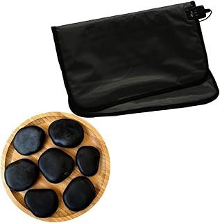 Kit Bolsa Térmica 220v + 7 Pedra Quente Vulcânica Massagem