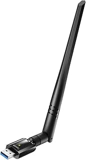ADAPITADOR WIRELLESS DUAL BAND HIGH GAIN USB CUDY AC 1300 MODELO WU1400