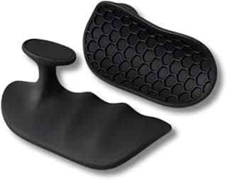 Luva Academia Musculação Calistenia Suporte Borracha Proteção Mãos e Dedos - Aderência Conforto - Tamanho Único 2 Peças